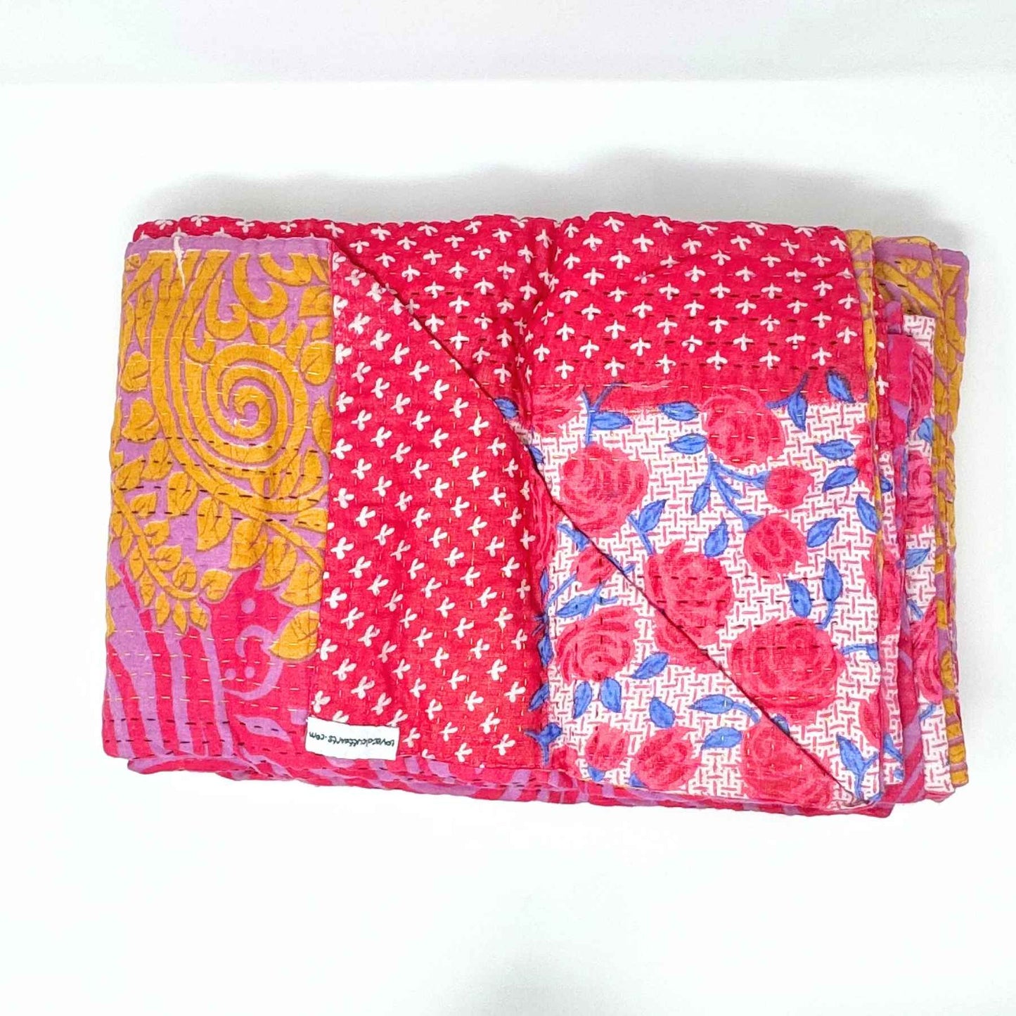 Queen Kantha Quilt - As Pictured