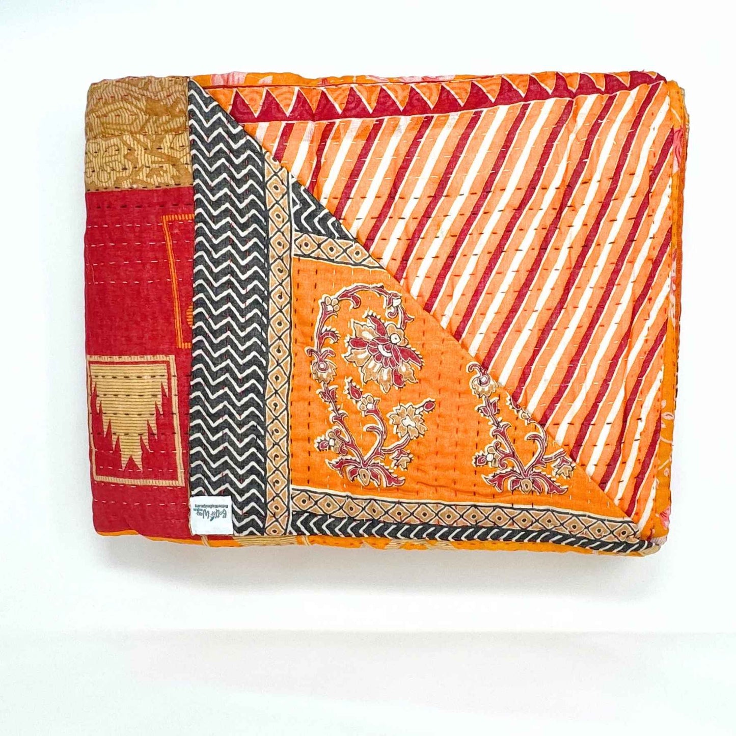 King Kantha Quilt - As Pictured