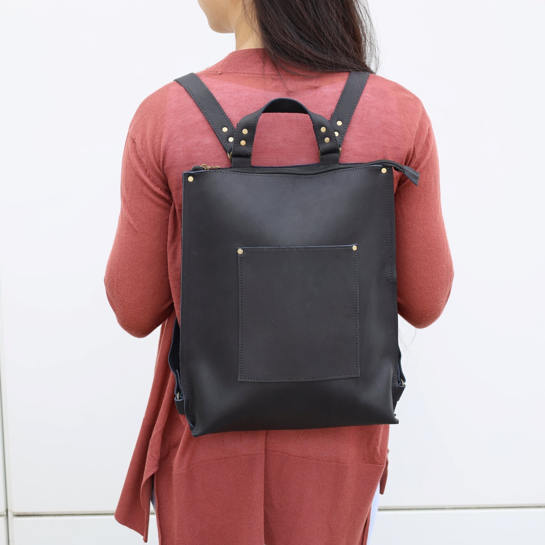 designer leather backpacks purse Elise Leather Backpack – Better Way Designs