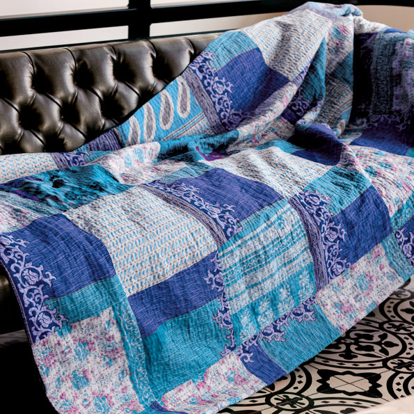 Monochromatic Patchwork Blankets Better Way Designs